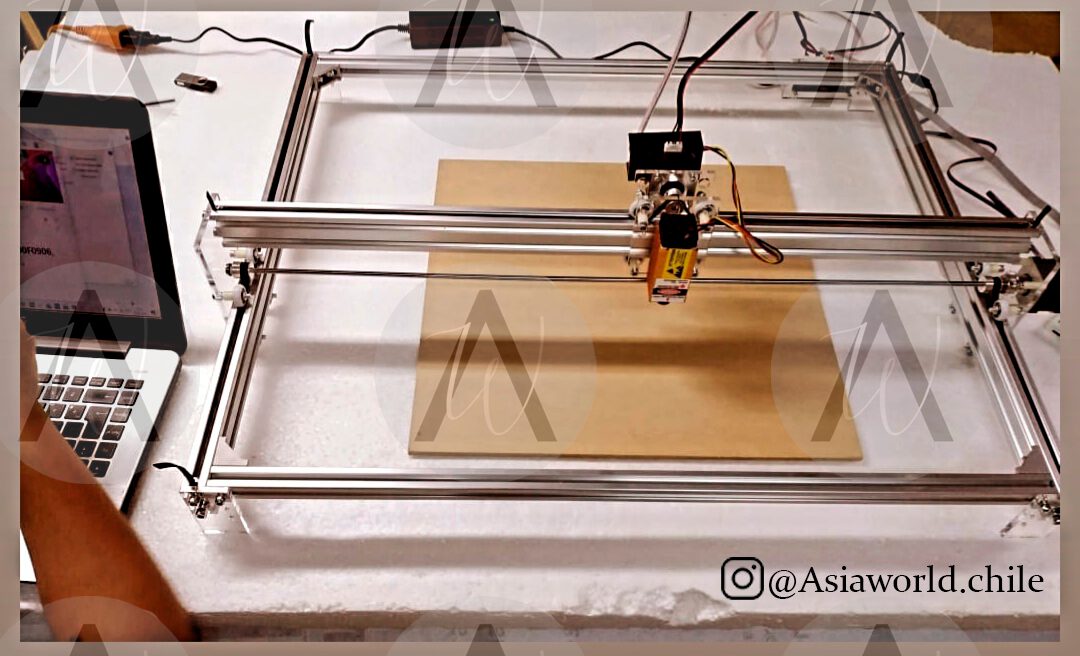 Cnc laser 6550 con diodo laser 15W